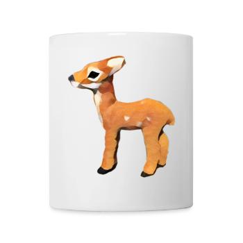 Conception fauve - Mug blanc - blanc - Devant