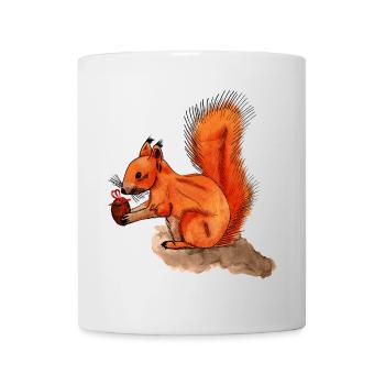 Squirrel Christmas - Mug - white - Front