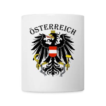 Österreich Österreich Adler Wappen Patriot Austria - Tasse - Weiß - Vorne