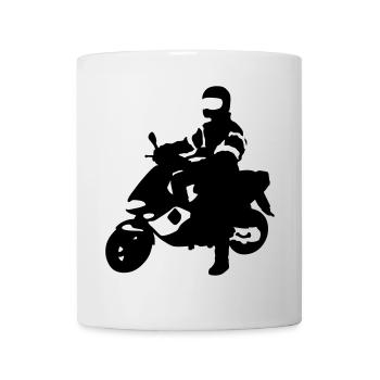 Roller - Tasse - Weiß - Vorne