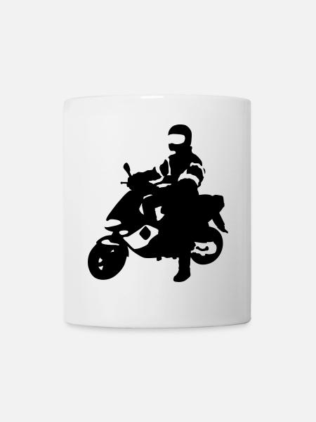 Roller - Tasse - Weiß