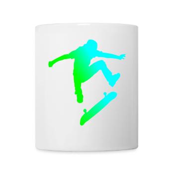 Skater - Mug - white - Front
