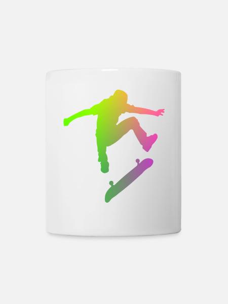 Skater - Tasse - Weiß