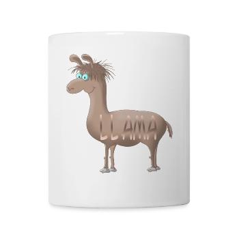 Llama - Tasse - Weiß - Vorne