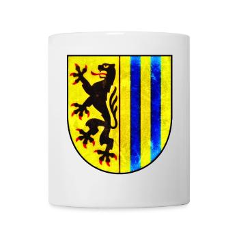 Leipzig - Leipziger Wappen - Tasse - Weiß - Vorne