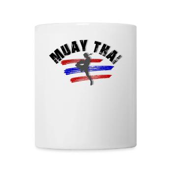 MUAY THAI - Tasse - Weiß - Vorne