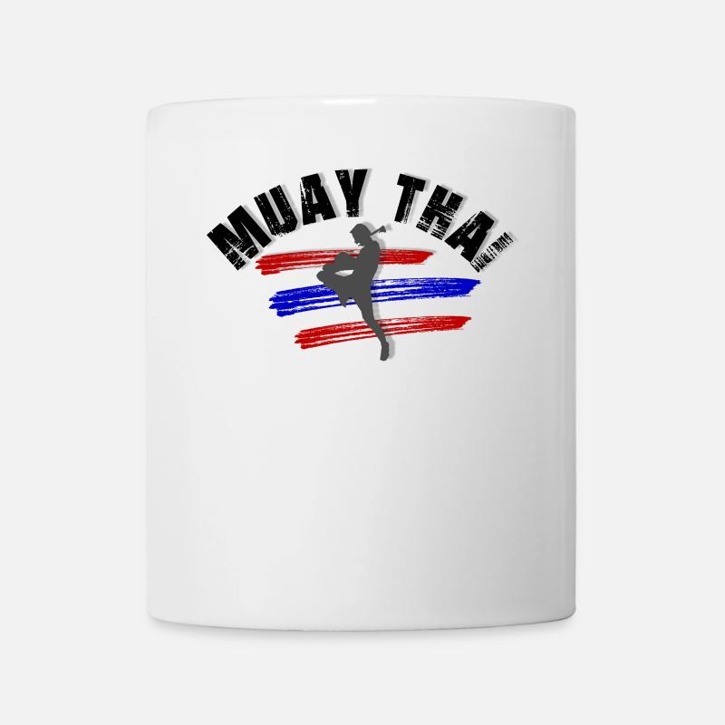 MUAY THAI - Tasse - Weiß