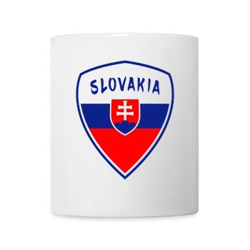 Slowakei Wappen / Geschenk Nationalfarben Flagge - Tasse - Weiß - Vorne
