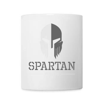 Spartaner Fitness Gym Symbol Sport Helm Gladiator - Tasse - Weiß - Vorne