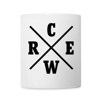 Équipage de croix - Mug blanc - blanc - Devant