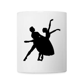 Ballett - Tasse - Weiß - Vorne