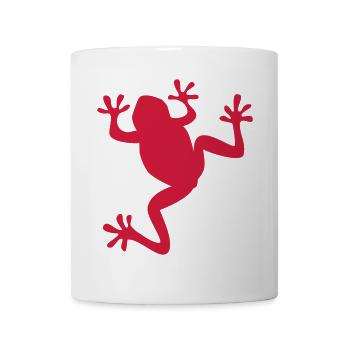 grenouille - Mug blanc - blanc - Devant