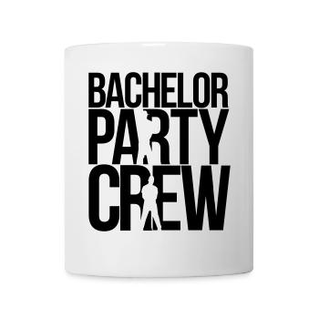 bachelor party crew - Tasse - Weiß - Vorne