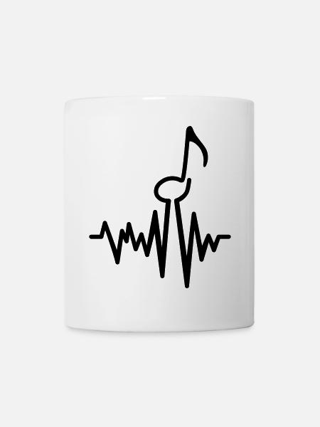 music - Mug - white