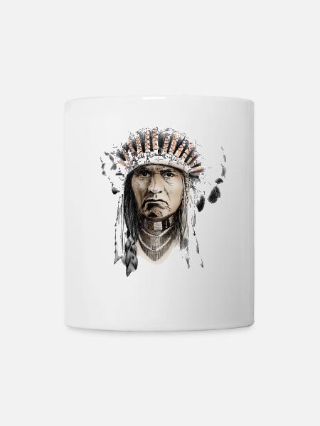 Indian - Mug blanc - blanc
