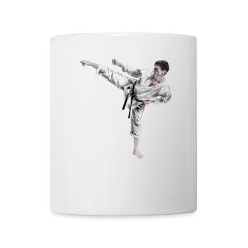 karate - Mug blanc - blanc - Devant