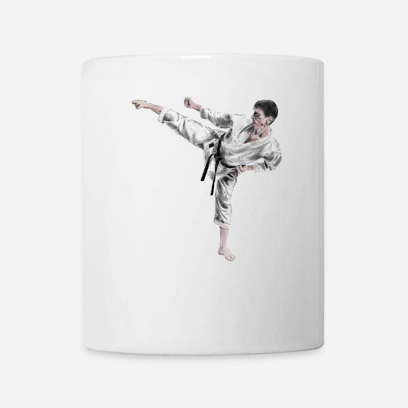 Karate - Tasse - Weiß