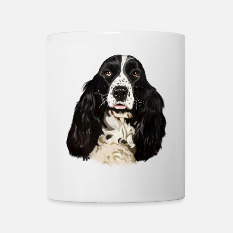 cocker spaniel - Mug - white
