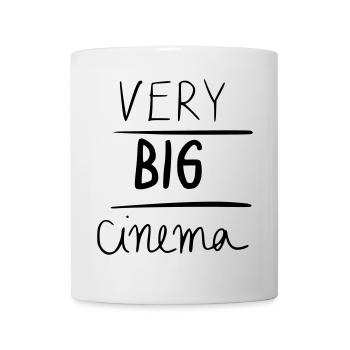 very big cinema - Tasse - Weiß - Vorne