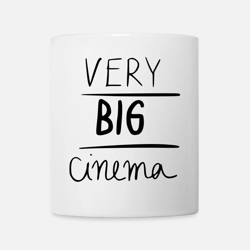 very big cinema - Mug blanc - blanc