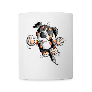 Drôle Bouvier Bernois - Mug blanc - blanc - Devant