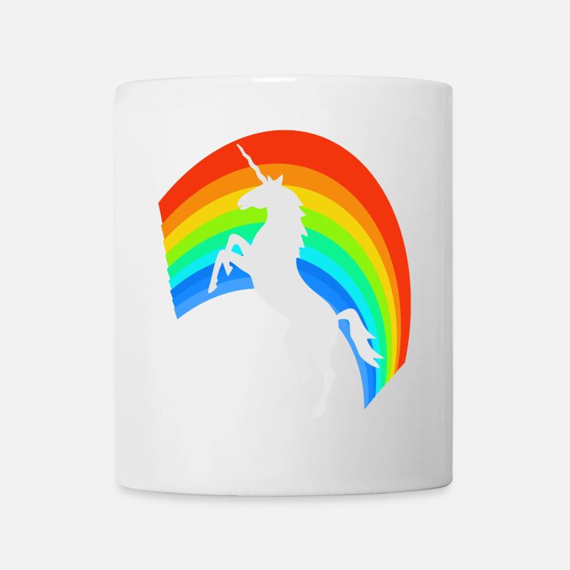 Regenbogen Märchen - Tasse - Weiß