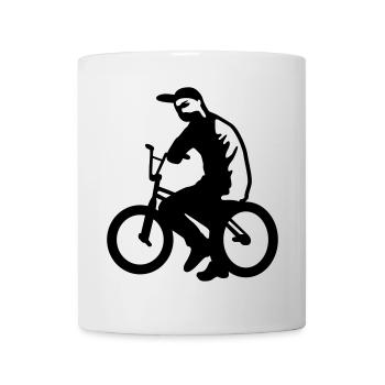 bmx - Mug blanc - blanc - Devant