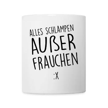Mein Frauchen - Tasse - Weiß - Vorne