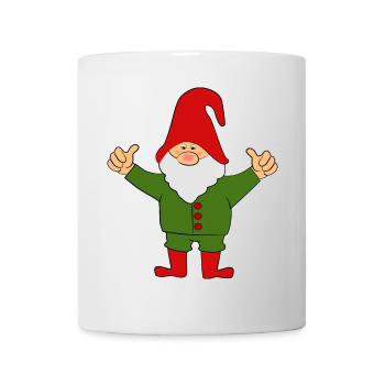 Wichtel Zwerge - Tasse - Weiß - Vorne