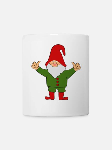 Elfes Nains - Mug blanc - blanc
