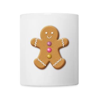 Herr Lebkuchen - Tasse - Weiß - Vorne