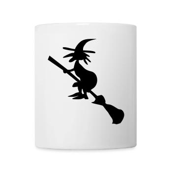 Hexe - Tasse - Weiß - Vorne