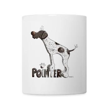 Cute German Shorthaired Pointer - Mug - white - Front