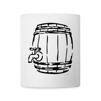 bière - Mug blanc - blanc - Devant