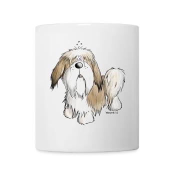 Drolly Shih Tzu I dog dog dog - Mug - white - Front