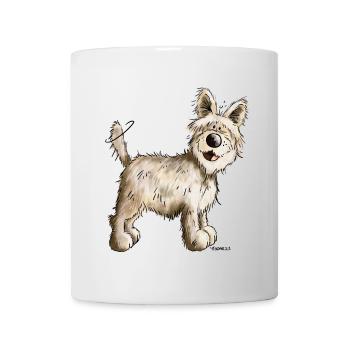 Funny Berger Picard - Hund - Hunde - Tasse - Weiß - Vorne