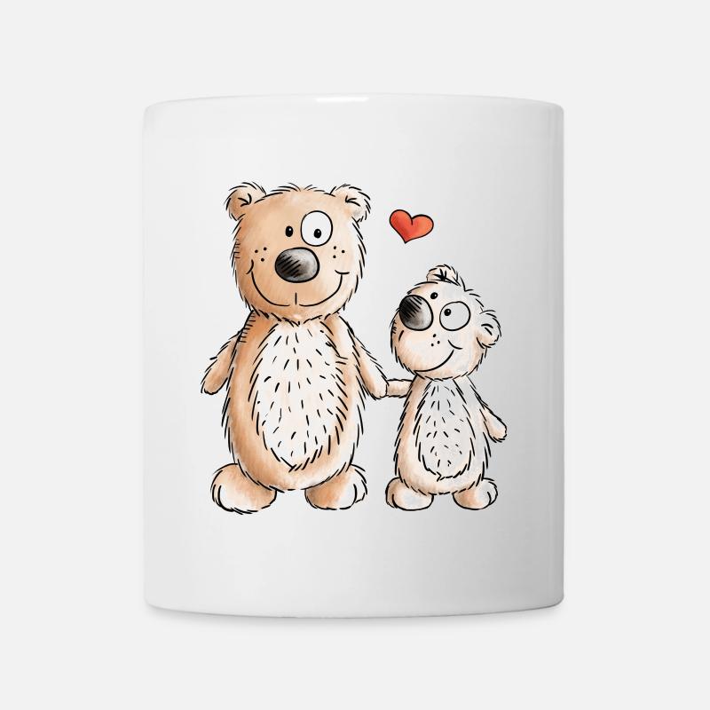 Meilleurs amis - frères et sœurs - frère - soeur - Mug blanc - blanc