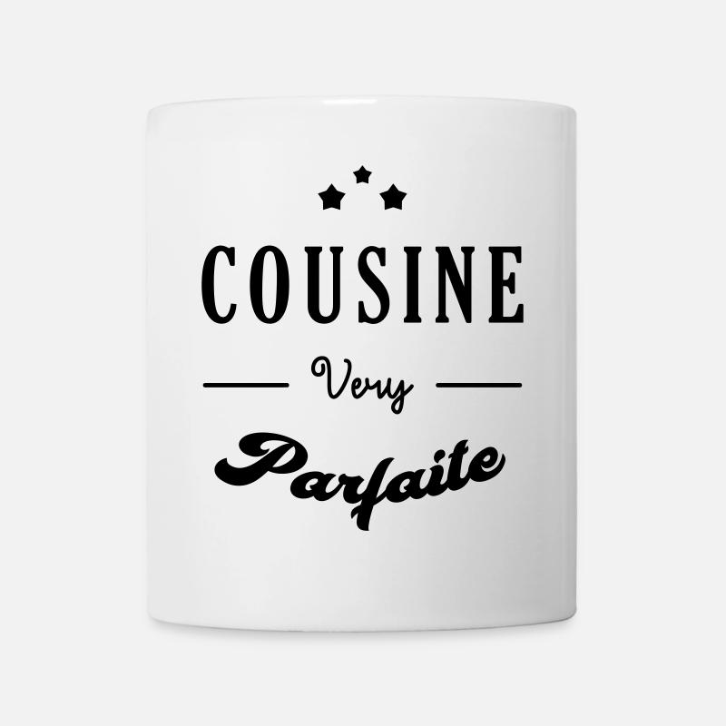 Oncle / Tante / Cousin / Cousine - Mug blanc - blanc