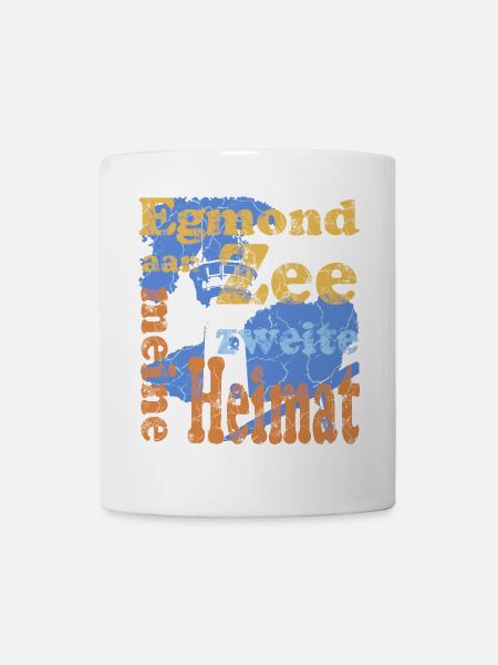 Egmond aan Zee - Tasse - Weiß