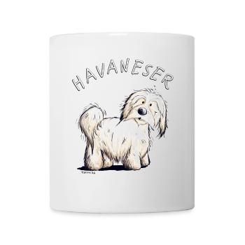 Little Havanese dog i dog friend gift - Mug - white - Front