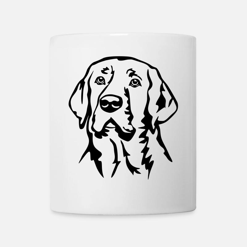 Broholmer Kopf - Tasse - Weiß