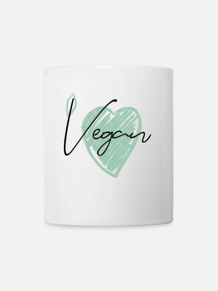 Vegan - Tasse - Weiß