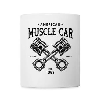 Muscle-car American Classic v8 - Mug - white - Front