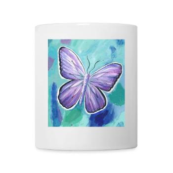 butterfly - Mug - white - Front