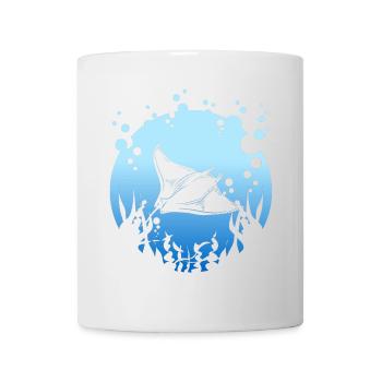 Manta Rochen - Tasse - Weiß - Vorne