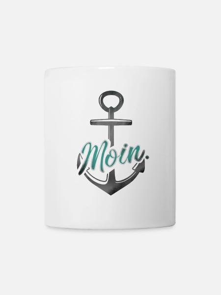 Moin - Tasse - Weiß