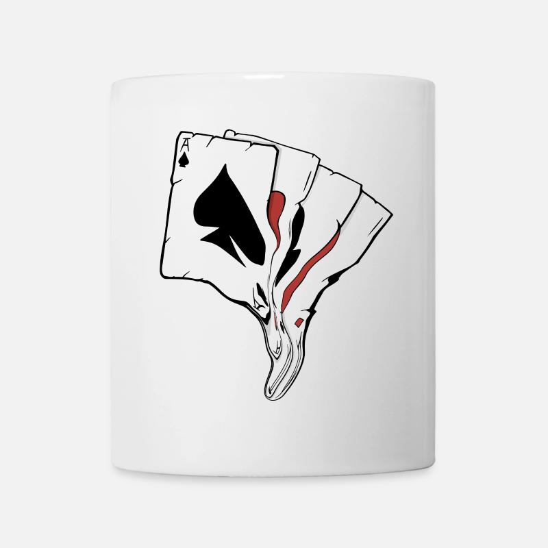 cartes - Mug blanc - blanc