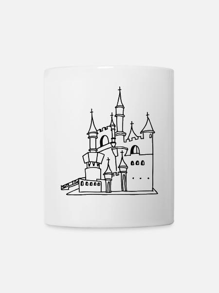 Château - Mug blanc - blanc