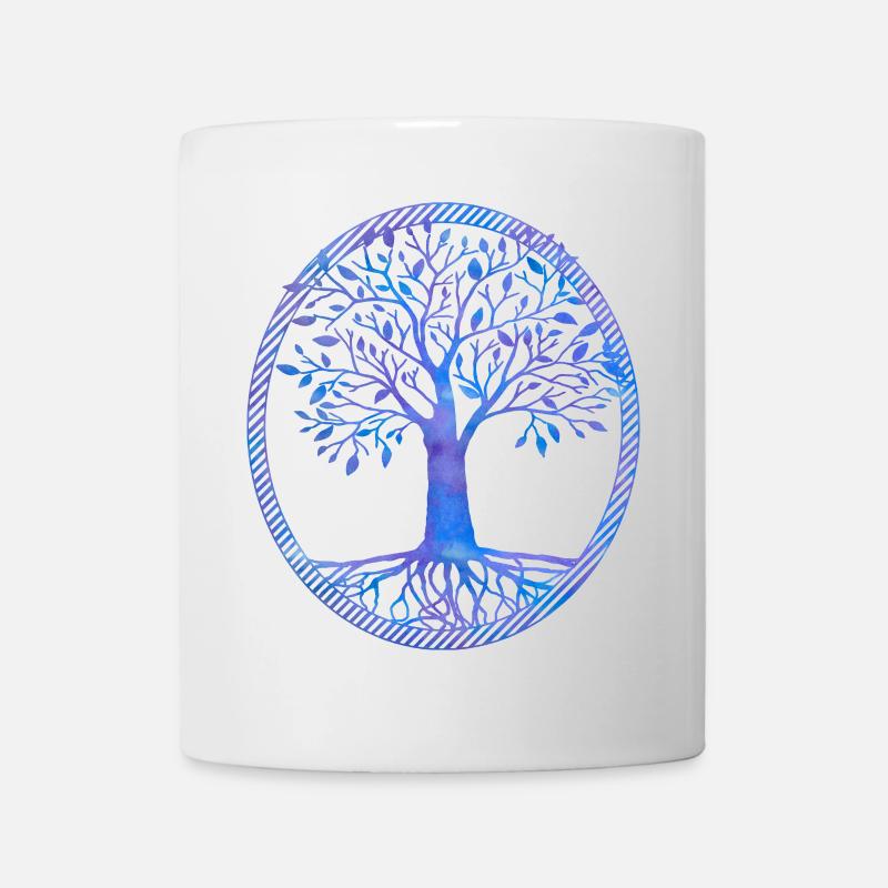 Arbre de la vie - Mug blanc - blanc