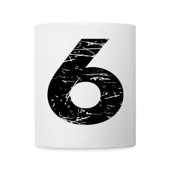6 - Tasse - Weiß - Vorne